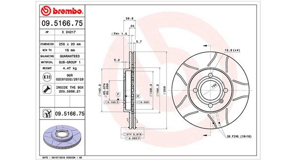 MAGNETI MARELLI Bremžu diski 360406048105